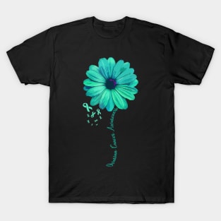 Ovarian Cancer Awareness Family Survivor Pretty T-Shirt